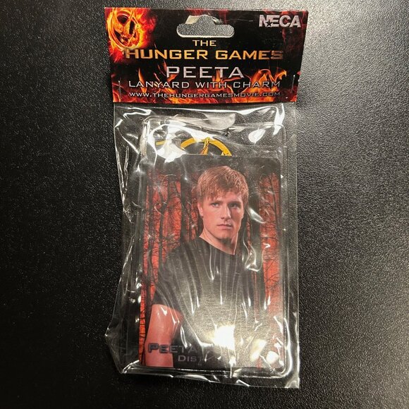 Hunger Games Peeta Lanyard w/charm - Picture 1 of 2